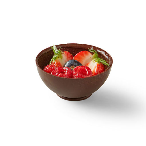 Afbeelding van Puur chocolade met vers fruit Gluten & Lactose vrij